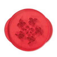 Nordic Ware Stars & Cherries Pie Top Cutter - Red