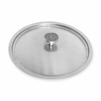 Nordic Ware Restaurant 10 inch Brushed Stainless-Steel Lid