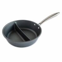 Nordic Ware 2-in-1 Divided Sauce Pan - Silver
