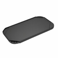 Nordic Ware® 2-Burner Reversible Grill & Griddle - Black