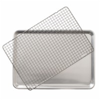 Nordic Ware Naturals Half Sheet with Oven Safe Nonstick Grid