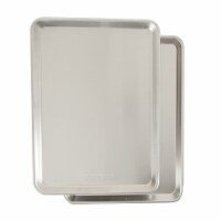 Nordicware Natural Aluminum Commercial Baker's Half Sheet - Silver