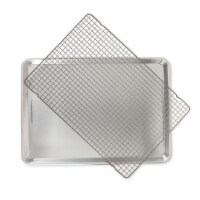 Nordic Ware 2 Piece Big Sheet with Oven-Safe Grid