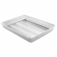 Nordic Ware Prism 13  X 18  High-Sided Sheet Cake Pan, Metallic