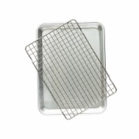 Naturals® Quarter Sheet with Oven-Safe Nonstick Grid Perspective: Main