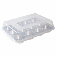 Nordic Ware Naturals® 12 Cavity Muffin Pan with High-Domed Lid