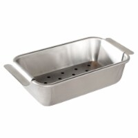 Nordic Ware Naturals Meat Loaf Pan and Lifting Trivet, Multicolor