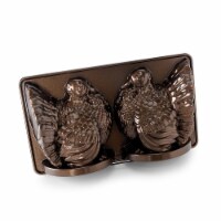 Nordic Ware Classic Turkey 3D Pan, Bronze