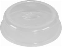 Plastic Microwave Plate Cover Clear Steam Vent Splatter Lid 10.25