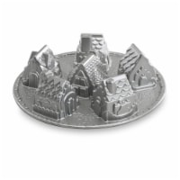 Nordic Ware Aluminum Cozy Village Baking Pan - Silver
