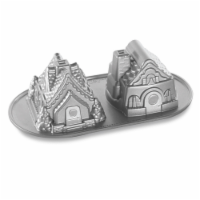 Nordic Ware Gingerbread House Duet Pan Perspective: Main