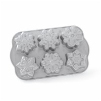 Nordic Ware Snowflake Cakelets Pan - Platinum
