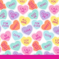 Unique Conversation Valentine's Day Hearts Lunch Napkins Perspective: Main