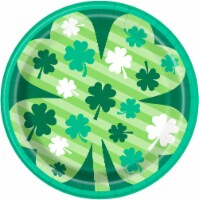 Unique Lucky Clover St Patrick's Day Round Plates