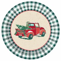 Christmas Truck Holiday 7" Plates - 8 Count Perspective: Main