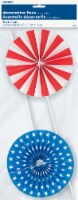 Unique Patriotic Pinwheel Fan