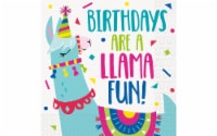 Unique Llama Birthday Luncheon Napkins 16pc