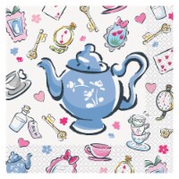 Alice in Wonderland Birthday Party Luncheon Napkins - 16 per Pack