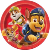 Unique Industries 639330 7 in. PAW Patrol Paper Plate - 8 Count
