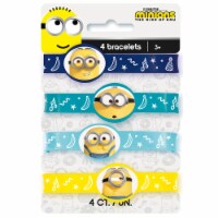 Minions Rise of Gru Party Favor Stretch Bracelets - Pack of 4