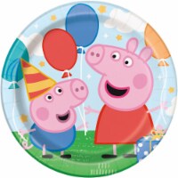Peppa Pig 9 inch Dessert Plates 8ct