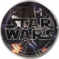 Unique Star Wars Paper Plates - 8 Pack Perspective: Main