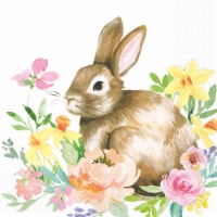 Bunny 16 Count Lunch Napkins Perspective: Main