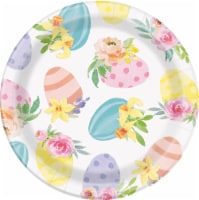 Happy Easter 8 Count 7" Plate Perspective: Main