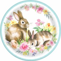 Bunny 8 Count 9" Plate Perspective: Main