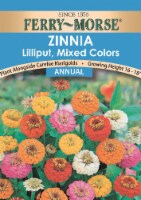 Ferry-Morse® Lilliput Mixed Zinnia Flower Seeds Perspective: Main