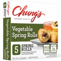 Chung's Gourmet Quality Vegetable Spring Rolls Perspective: Main
