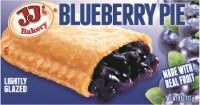 JJ's Bakery® Lightly Glazed Blueberry Pie Perspective: Main