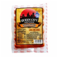 Queen City Sausage Skinless Mild Cheese Smoked Sausages Perspective: Main