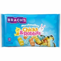 Brach's Easter Marshmallow Chicks & Rabbits Candy Perspective: Main