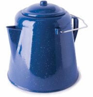 Stansport Enamel Coffee Pot - Blue Perspective: Main