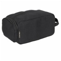 Stansport Cotton Canvas Travel Accessory Bag - Black Perspective: Main
