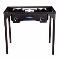 Stansport Portable 2-Burner Camp Stove with Burners and Stand Perspective: Main