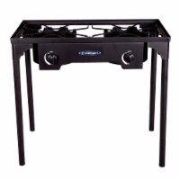 Stansport Portable 2-Burner Camp Stove with Burners and Stand Perspective: Main