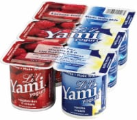 Li'l Yami Raspberries 'n Cream & Vanilla Cream Yogurt