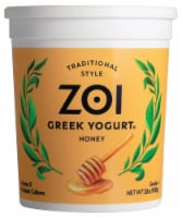 Zoi Honey Whole Milk Greek Yogurt Tub