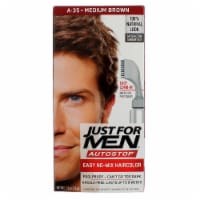 Just For Men® AutoStop Comb-In A-35 No-Mix Medium Brown  Hair Color