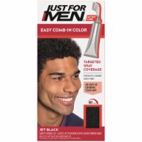 Just For Men AutoStop Comb-In A-60 Jet Black No-Mix Hair Color