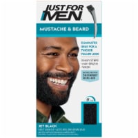 Just For Men Mustache & Beard M-55 Real Black Hair Color