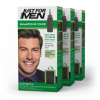 Just For Men Dark Brown H-45 Shampoo-In Color