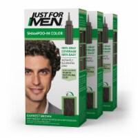 Just For Men® Darkest Brown Shampoo-In Color Men's Hair Color