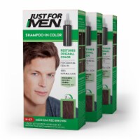 Just For Men Medium Red Brown H-37 Shampoo-In Color
