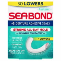 Sea-Bond® Lower Adhesive Fresh Mint Denture Seals