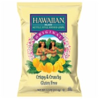 Hawaiian Original Crispy & Crunchy Gluten Free Kettle Style Potato Chips Perspective: Main