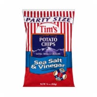 Tim's Sea Salt & Vinegar Chips Party Size Perspective: Main