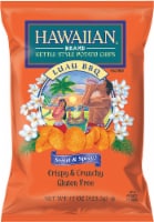 Hawaiian® Luau BBQ Kettle Style Potato Chips Perspective: Main